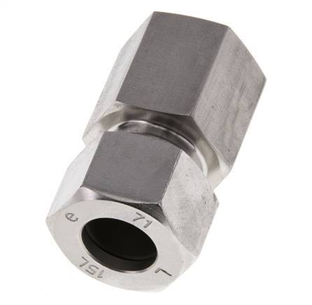 G 1/2'' x 15L Anneau de coupe droit en acier inoxydable 315 Barre DIN 2353