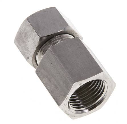 G 1/2'' x 15L Anneau de coupe droit en acier inoxydable 315 Barre DIN 2353