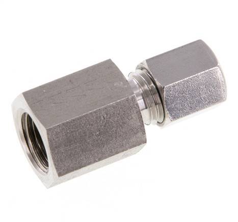 G 1/4'' x 6L Anneau de coupe droit en acier inoxydable 315 Barre DIN 2353