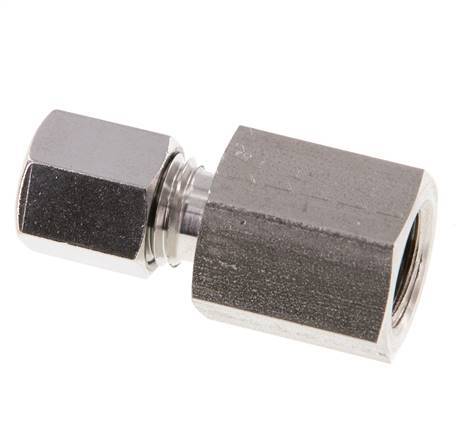 G 1/4'' x 6L Anneau de coupe droit en acier inoxydable 315 Barre DIN 2353