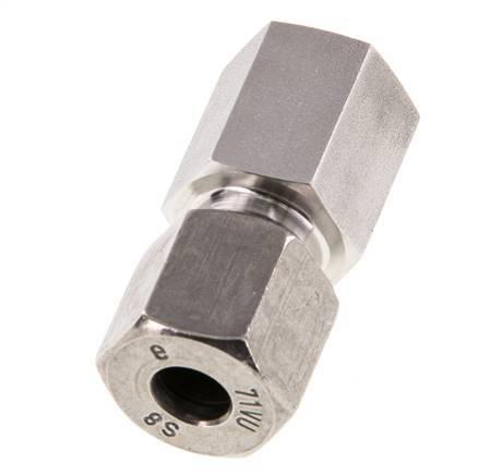 G 1/4'' x 8S Anneau de coupe droit en acier inoxydable 630 Bar DIN 2353