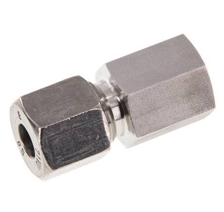 G 1/4'' x 8S Anneau de coupe droit en acier inoxydable 630 Bar DIN 2353