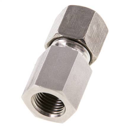 G 1/4'' x 8S Anneau de coupe droit en acier inoxydable 630 Bar DIN 2353