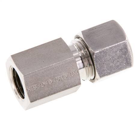 G 1/4'' x 10L Anneau de coupe droit en acier inoxydable 315 Barre DIN 2353