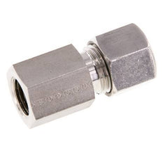 G 1/4'' x 10L Anneau de coupe droit en acier inoxydable 315 Barre DIN 2353