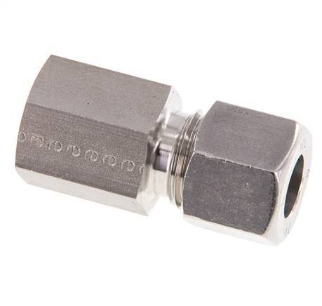 G 1/4'' x 10L Anneau de coupe droit en acier inoxydable 315 Barre DIN 2353