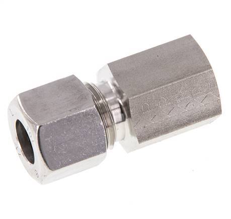 G 1/4'' x 10L Anneau de coupe droit en acier inoxydable 315 Barre DIN 2353