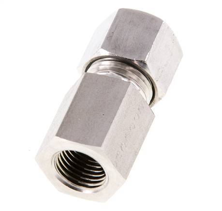 G 1/4'' x 10L Anneau de coupe droit en acier inoxydable 315 Barre DIN 2353