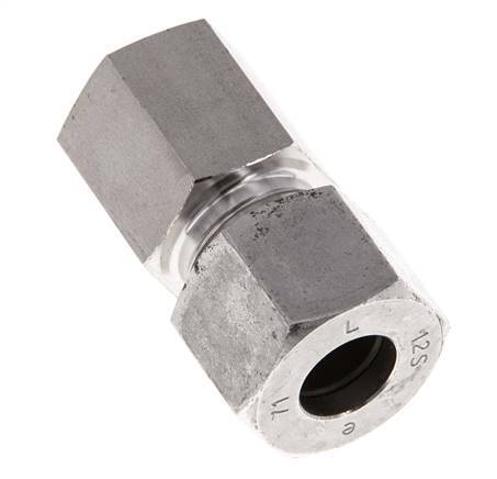 G 1/4'' x 12S Anneau de coupe droit en acier inoxydable 630 Bar DIN 2353