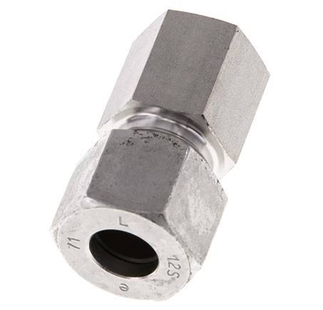 G 1/4'' x 12S Anneau de coupe droit en acier inoxydable 630 Bar DIN 2353