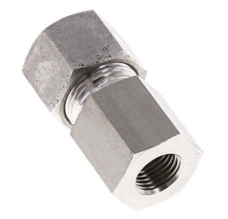 G 1/4'' x 12S Anneau de coupe droit en acier inoxydable 630 Bar DIN 2353