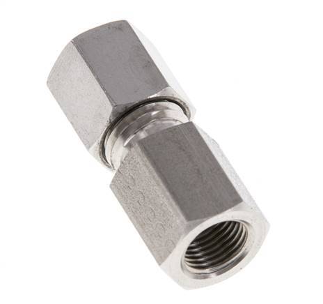 G 1/8'' x 6L Anneau de coupe droit en acier inoxydable 315 Barre DIN 2353