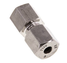 G 1/8'' x 6S Anneau de coupe droit en acier inoxydable 630 Bar DIN 2353