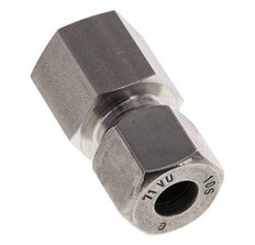 G 3/8'' x 10S Anneau de coupe droit en acier inoxydable 630 Bar DIN 2353