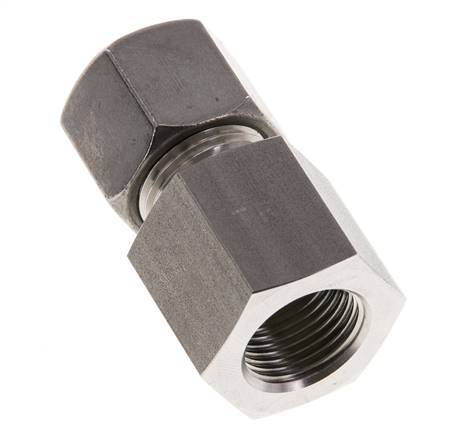 G 3/8'' x 10S Anneau de coupe droit en acier inoxydable 630 Bar DIN 2353