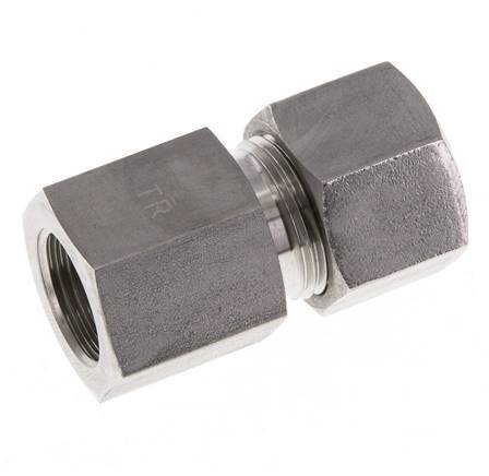 G 3/8'' x 12S Anneau de coupe droit en acier inoxydable 630 Bar DIN 2353