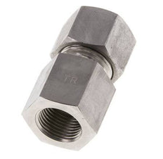 G 3/8'' x 12S Anneau de coupe droit en acier inoxydable 630 Bar DIN 2353