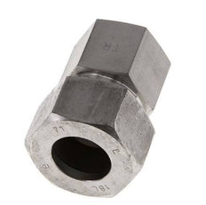 G 3/8'' x 18L Anneau de coupe droit en acier inoxydable 315 Barre DIN 2353