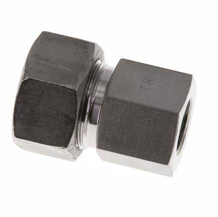 G 3/8'' x 18L Anneau de coupe droit en acier inoxydable 315 Barre DIN 2353