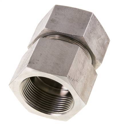 G 1 1/2'' x 38S Anneau de coupe droit en acier inoxydable 315 Barre DIN 2353