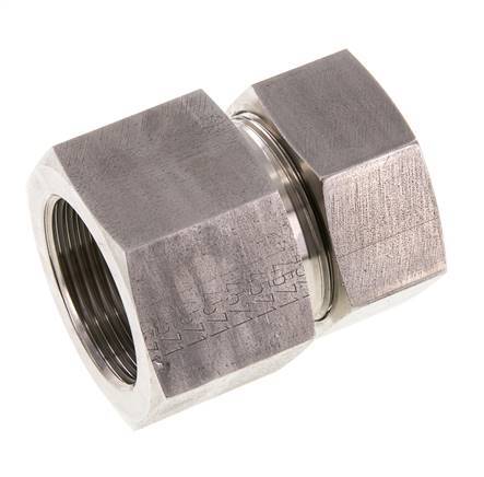 G 1 1/4'' x 35L Stainless steel Straight Cutting Ring 160 Bar DIN 2353