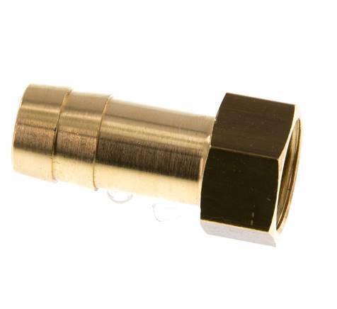 G 3/8'' x 13mm Brass Hose barb 16 Bar [2 Pieces]