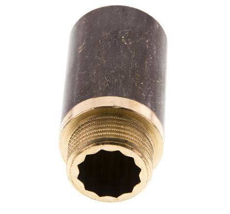 G 3/4'' F/M Prolongement en laiton DIN 3523 - 50 mm