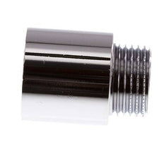 G 1/2'' F/M Chromium plated Brass Extension DIN 3523 - 25 mm