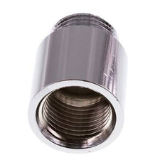 G 1/2'' F/M Laiton chromé Prolongation DIN 3523 - 25 mm