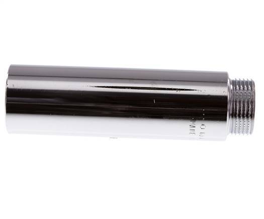 G 3/4'' F/M Laiton chromé Prolongation DIN 3523 - 100 mm