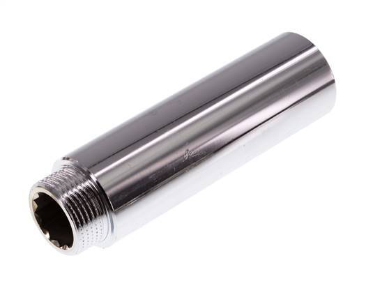 G 3/4'' F/M Laiton chromé Prolongation DIN 3523 - 100 mm
