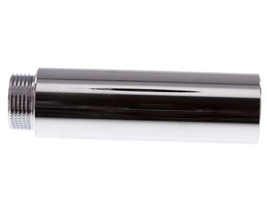 G 3/4'' F/M Laiton chromé Prolongation DIN 3523 - 100 mm