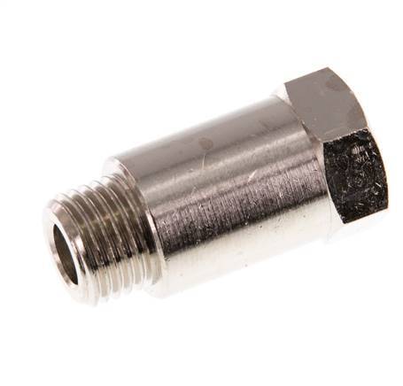 G 1/4'' F/M Nickel plated Brass Extension 16 Bar - 27 mm [2 Pieces]