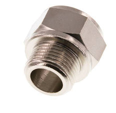 G 3/8'' F/M Nickel plated Brass Extension 16 Bar - 14 mm [2 Pieces]
