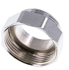 G 1 1/2'' x G 1 1/4'' F/M Bague réductrice en laiton nickelé 16 Bar