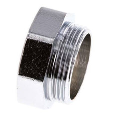 G 1 1/2'' x G 1 1/4'' F/M Bague réductrice en laiton nickelé 16 Bar
