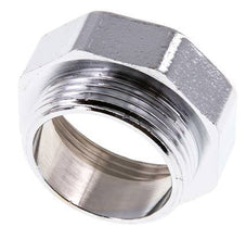 G 1 1/2'' x G 1 1/4'' F/M Bague réductrice en laiton nickelé 16 Bar