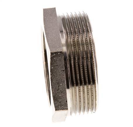 G 1 1/2'' x G 2'' F/M Bague réductrice en laiton nickelé 16 Bar