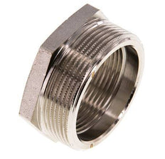 G 1 1/2'' x G 2'' F/M Bague réductrice en laiton nickelé 16 Bar