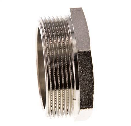 G 1 1/2'' x G 2'' F/M Bague réductrice en laiton nickelé 16 Bar