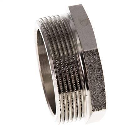 G 1 1/4'' x G 2'' F/M Nickel plated Brass Reducing Ring 16 Bar