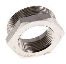 G 1 1/4'' x G 2'' F/M Bague réductrice en laiton nickelé 16 Bar