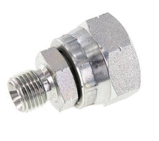Adaptateur réducteur en acier zingué G 1/2'' x G 1/4'' F/M 300 Bar - Hydraulique