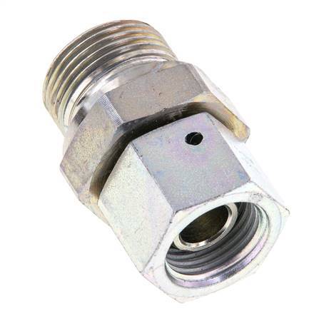 Adaptateur réducteur en acier zingué G 1/2'' x G 3/4'' F/M 300 Bar - Hydraulique