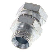 Adaptateur réducteur en acier zingué G 1/2'' F/M 300 Bar - Hydraulique