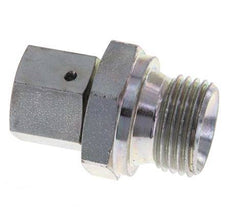 G 1/4'' x G 1/2'' F/M Zinc plated Steel Reducing Adapter 350 Bar - Hydraulic