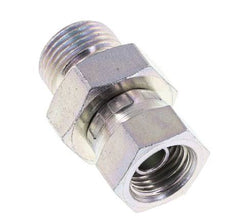 G 1/4'' x G 3/8'' F/M Zinc plated Steel Reducing Adapter 325 Bar - Hydraulic