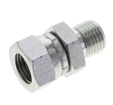G 1/4'' F/M Zinc plated Steel Reducing Adapter 350 Bar - Hydraulic [2 Pieces]