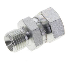 G 1/4'' F/M Zinc plated Steel Reducing Adapter 350 Bar - Hydraulic [2 Pieces]