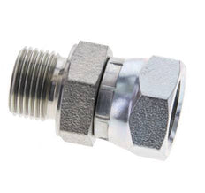 G 3/8'' F/M Zinc plated Steel Reducing Adapter 325 Bar - Hydraulic [2 Pieces]